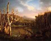 Thomas Cole Lake with Dead Trees oil on canvas